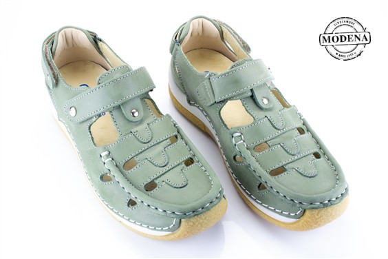 Detailpagina - Ander damesschoenen model: MUNTGROEN ESPERANZA VELCRO