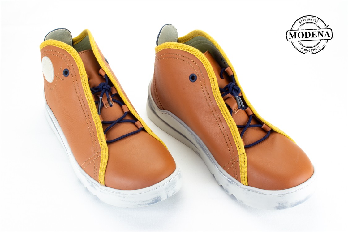 Modena schoenmode - halfhoge - brick halfhoge elastische