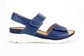BLAUW SANDAAL VELCRO - Blauw