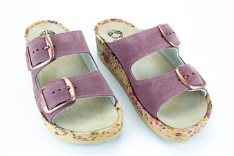 OUDROZE SLIPPER BLOEM-KURKZOOL