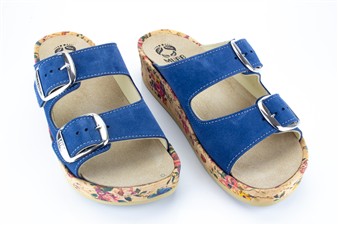 BLAUW SLIPPER BLOEM-KURKZOOL