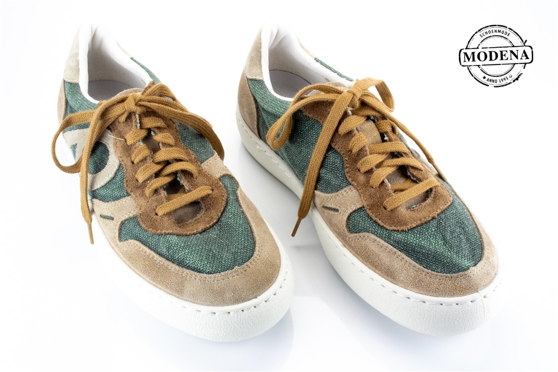 Modena schoenmode - linnen basket - verde linnen basket