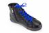 Afb. Detail B van ZWART HOGE BASKET BLAUWE VETER