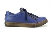 FEL BLAUW LAGE BASKET ZIJ-RITS - Blauw