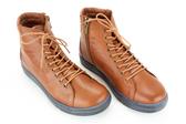 collectie damesschoenen - model COGNAC HOGE BASKET BOORD