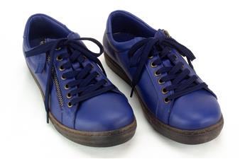 FEL BLAUW LAGE BASKET ZIJ-RITS