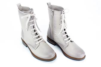 TAUPE GEKLEED VETERLAARSJE