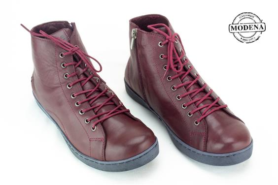Detailpagina - Ander damesschoenen model: BORDEAUX HOGE BASKET RITS