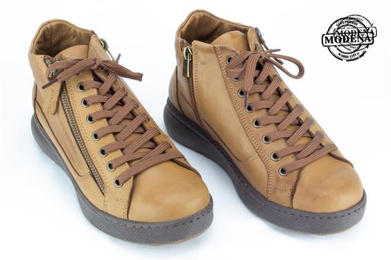 Detailpagina - Ander damesschoenen model: CAMEL HOGE VETER BRUTE ZOOL