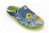 Afb. Detail A van MUIL BLAUW-GELE BLOEMEN