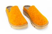 collectie damesschoenen - model ORANJE VILT MUIL