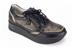 Afb. Detail A van ZWART-BRONS SNEAKER ZIJ-RITS