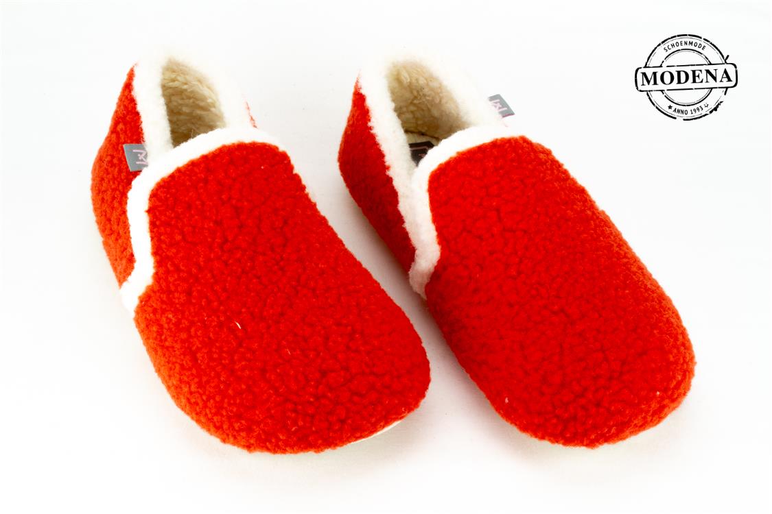 Modena schoenmode - pantoffel - oranje sloef