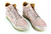collectie damesschoenen - model OUDROZE HOGE SNEAKER