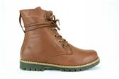 COGNAC WIKKELVETERBOT MILITARY - Cognac