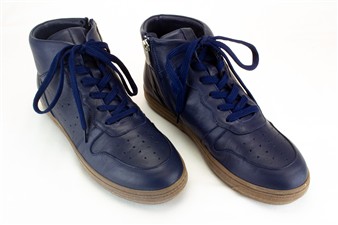 BLAUW HOGE SNEAKER RITS