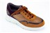 Afb. Detail A van COGNAC - BORDO MIX SNEAKER