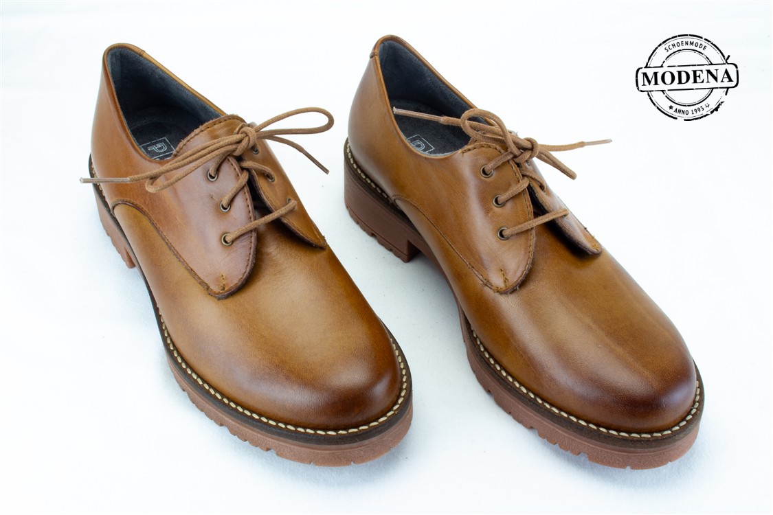 Modena schoenmode - veter pl hak - camel veter pl hak