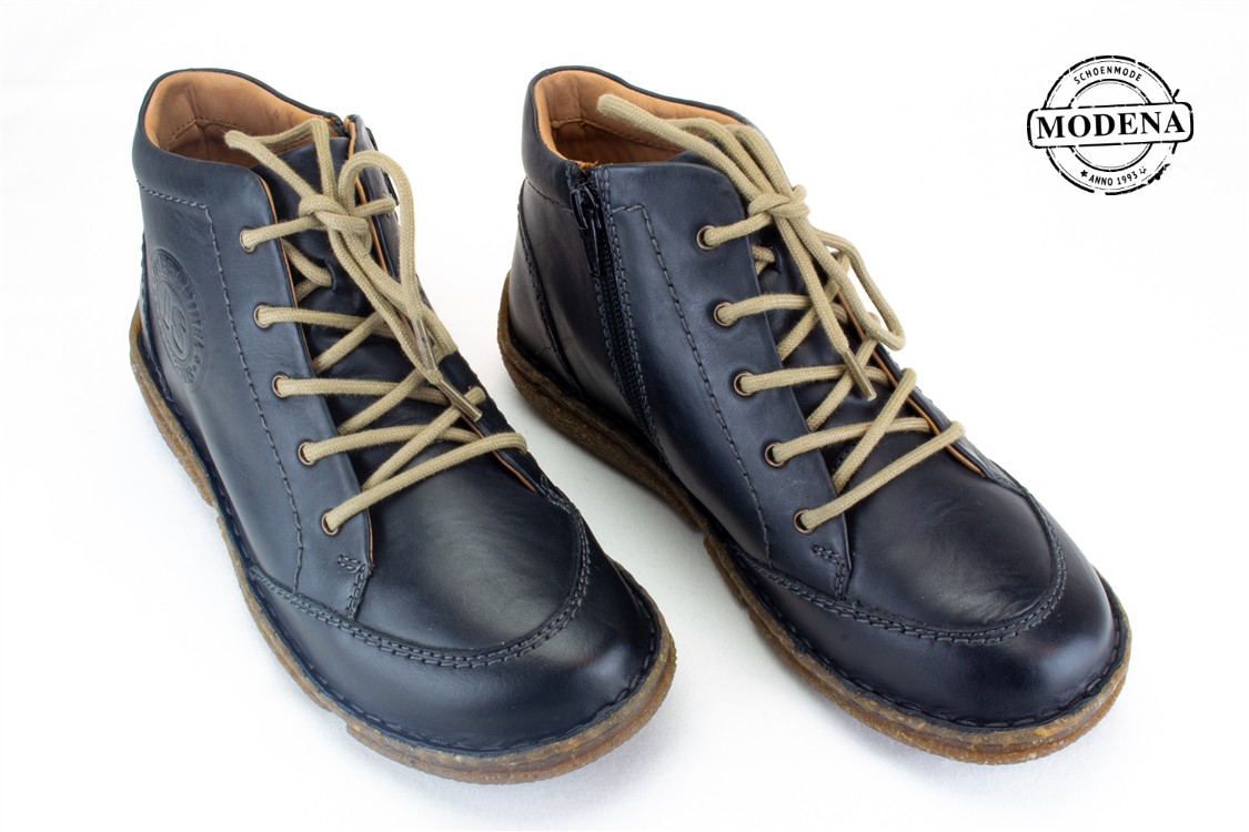 Modena schoenmode - neele - zw hoge veter neele