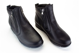 ZWART ENKEL 2 RITSEN K-BREEDTE