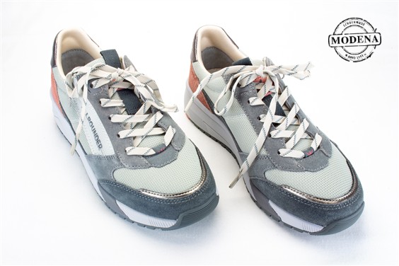 Detailpagina - Ander damesschoenen model: GRIJS MIX SNEAKER RITS
