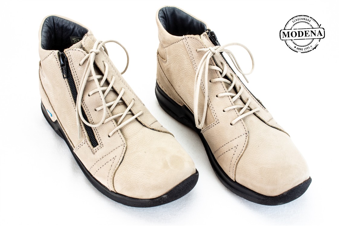 Modena schoenmode - why - taupe veter why