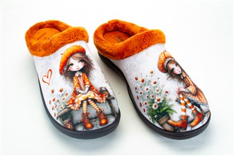 MUIL MEISJE MET BARET