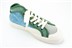 Afb. Detail B van BLAUW -GROEN MIX HOGE SNEAKER
