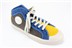 Afb. Detail A van BLAUW-GEEL MIX HOGE SNEAKER