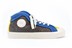 Afb. Detail D van BLAUW-GEEL MIX HOGE SNEAKER
