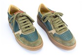 collectie damesschoenen - model PETROL MIX SNEAKER GEO