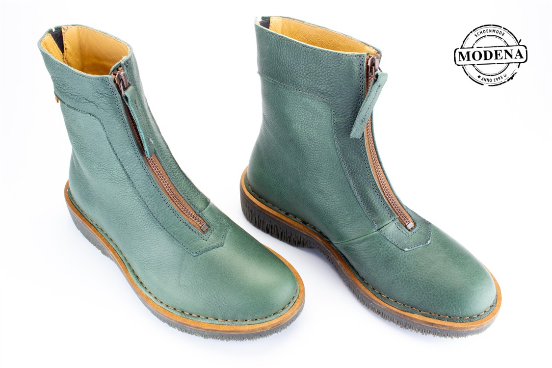 Modena schoenmode - volcano - petrol rits volcano