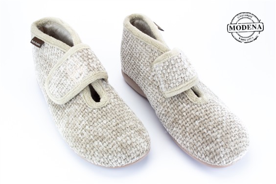 Detailpagina - Ander damesschoenen model: BEIGE HOOG OP VELCRO