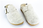 collectie damesschoenen - model ECRU MUIL GESP VILT