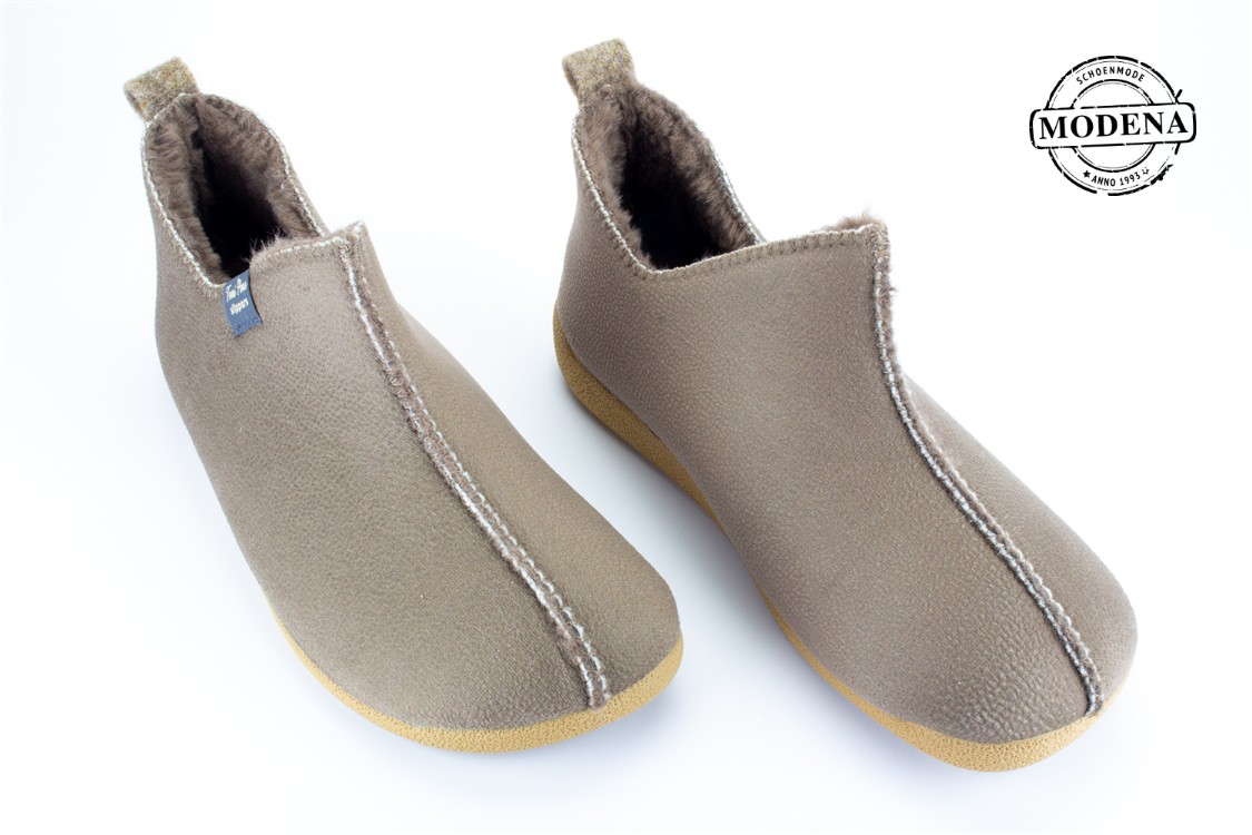 Modena schoenmode - hoog op - taupe hoog op