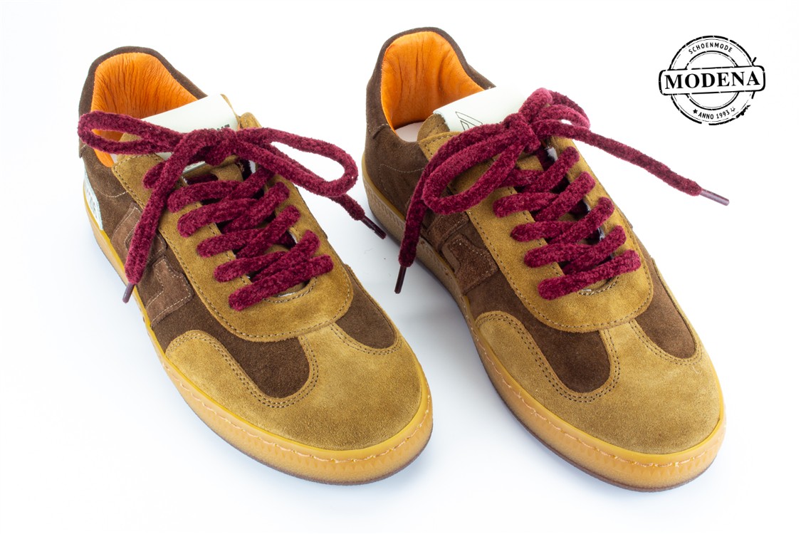 Modena schoenmode - kleur sneaker - cognac sneaker