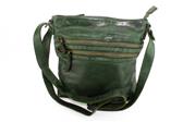 GROEN MEDIUM TAS 2 RITSEN - Groen