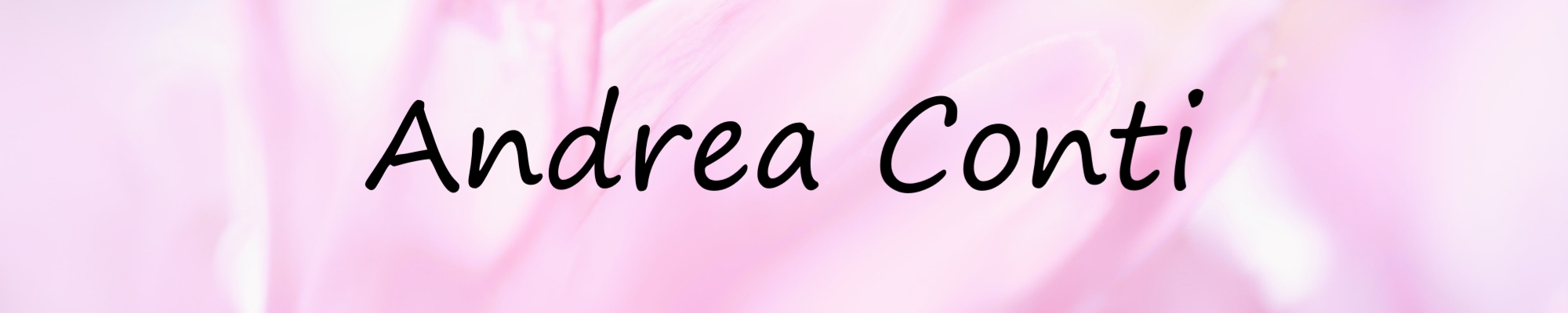 Banner Andrea Conti Banner Andrea Conti